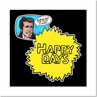 The Fonz on Happy Days Trading Cards Posters and Art